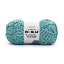 Spinrite Bernat Forever Fleece Yarn Blue Teal Pack of 1 Skein