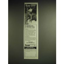 1985 Kemp Shredder/Chipper Ad - Kemp shredder/chippers