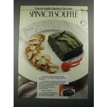 1987 Stouffer's Spinach Souffle Ad - From The Side Dishes