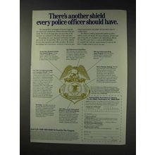 1991 NRA National Rifle Association Ad - Police Officer