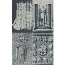 Wiesbaden Griechische Kapelle 4x Antique German Religious Postcard s