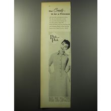 1955 Peck & Peck Dress Ad - Our Craely - fit for a Princess