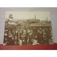 FUN OF THE FAIR, DEWSBURY FEAST, Yorkshire KIRKLEES museum postcard =