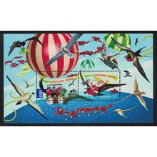Australia Birds Crabs Merry Christmas Island MS 2013 MNH