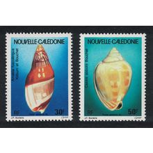 New Caledonia Shells 2v 1992 MNH SG#952-953