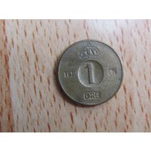 Sweden 1967 1 Ore Coin