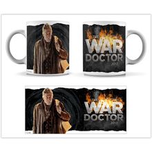 Dr Who WAR DOCTOR MUG CUP Last Great Time War, 2013 John Hurt Doctor Who Secret