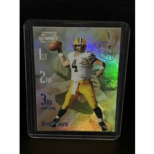 Brett Favre #6 [/2000] | 1996 Pinnacle Summit - 3rd and Long Football Trading Ca