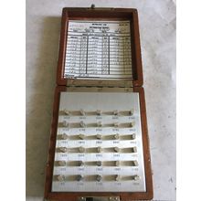 HAMILTON C-50-13 ,1 SET WATCH C-50-13 GAGE FINE PLUGS,HAMILTON 0620-1200,TE