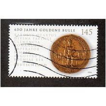 GER 2006 €1.45 'CHARLES IV ' GOLDEN BULL' FINE USED (EBID30-469)