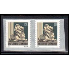3447 10c Lion Statue Very Fine MNH CNP Left S33333 PA2138