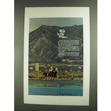 1972 Utah Tourism Ad - This is the Place