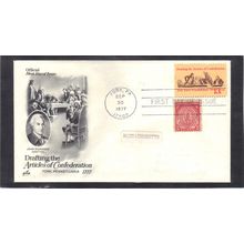 FDC Art Craft 1726 13c Congress + 682 (Cachet-Penciled/A) CV00777