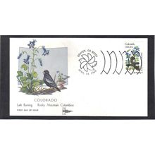 FDC Gill Craft 1958a 20c Lark Bunting (Cachet-U/A) CV39858