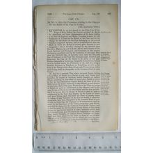 1848 Act of Parliament: charges for the Relief of the Poor in Unions