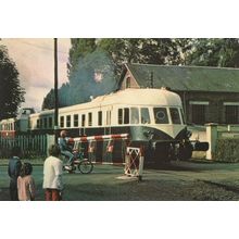 Chemin De Fer Touristique Du Vermandois French Train Postcard