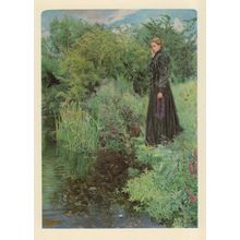 John Byam The Boer War 1900 Birmingham Gallery Painting Postcard