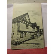 15th C. HOUSE, LACOCK, WILTSHIRE unused antique postcard by E C Hunt . (c) #