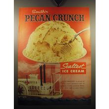 1957 Sealtest Ice Cream Ad - South'n Pecan Crunch