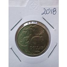 Australian 2018 $1 Low Mintage - Circulated