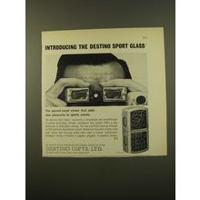 1961 Destino Gifts Sport Glass Advertisement - The pocket-sized viewer