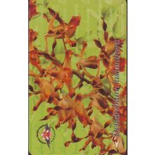 Dendrobrum Lasianthera S'pore $10 Telephone Card (Used)
