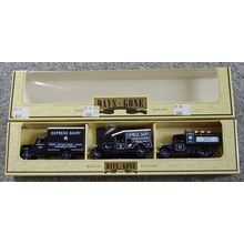 Lledo Diecast Express Dairy Vans, set of three MIB.