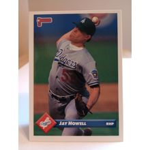 1993 Donruss Baseball Card - Jay Howell #538