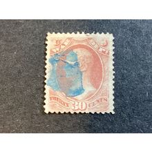 ICOLLECTZONE US O92 F/VF used blue cancel