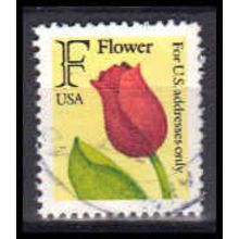 Used 2517 29c F Flower Fine W1131
