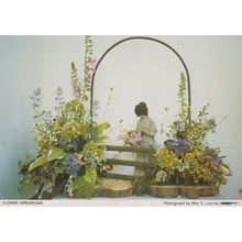 Lancashire Flower Arranging Lancs Womens Institute Postcard