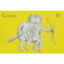 Gemini Twin Zodiac by Queen Elizabeth II Military Guards Famous Painter Postcard