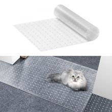 Carpet Protector for Pets, 15" x 4' PVC Scratch-Proof Cat Carpet Protector f...