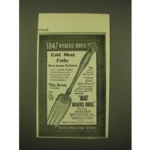 1902 1847 Rogers Bros. Avon Cold Meat Fork Ad