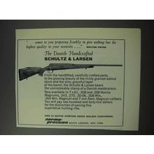 1964 Schultz & Larsen Rifle Ad - Highest Quality