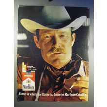 1969 Marlboro Cigarettes Ad - Marlboro Man