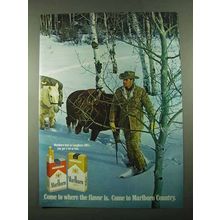 1969 Marlboro Cigarettes Ad - Come To