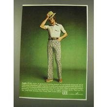 1973 Lee Argyle Pants Ad
