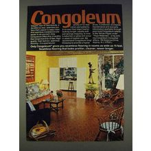 1977 Congoleum Floor Ad