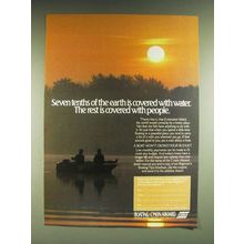 1985 NMMA National Marine Manufacturers Association Ad - Seven tenths of the