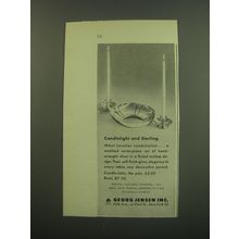 1949 Georg Jensen Candlesticks and Bowl Advertisement