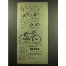 1949 Rudge Bicycles Ad - Britain's best lightweight