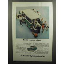 1964 International Harvester Travelall Ad - Family room on wheels