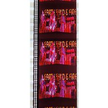 EARTH WIND & FIRE. Pk MTP - a015o. 1 STRIP OF 5 - 35MM FILM CELLS. A rare strip