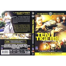 4 DVD Martial arts set- 10 Tigers, 18 bronze men, invincible Armor, Super Ninjas