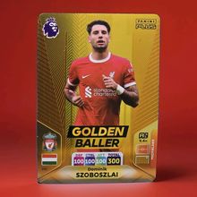Dominic Szoboszai golden baller Liverpool 2024 PANINI AD PLUS