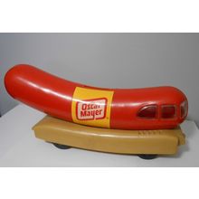 Vintage Oscar Mayer Wienermobile Coin Piggy Bank 13" Children 3 and Over