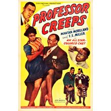 Professor Creeps 01 Poster Canvas Movie Film Print A0 A1 A2 A3 A4 A5 A6 Art Wall
