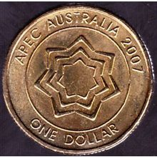 2007 Australia 1 Dollar coin APEC Meeting