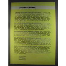 1980 Hughes Aircraft Ad - Weapon Guidance System